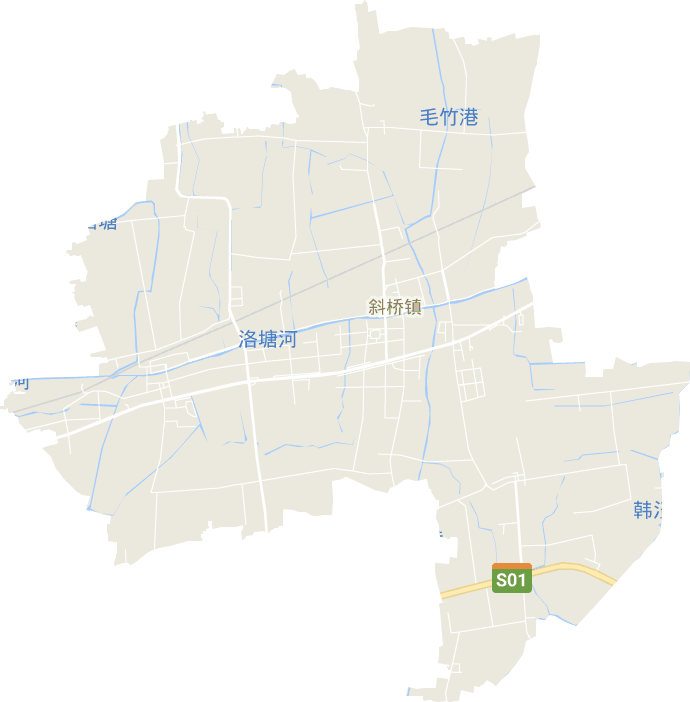 斜桥镇电子地图