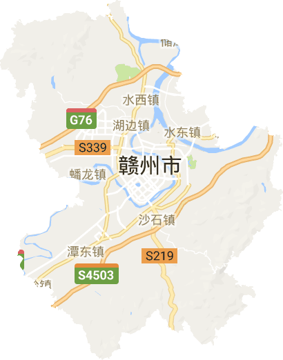 章贡区电子地图