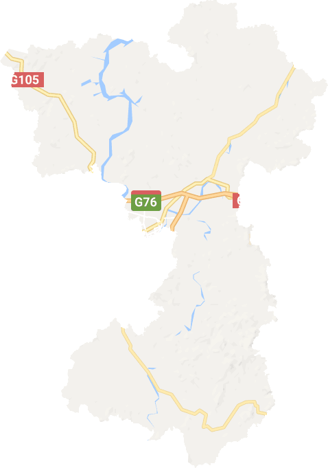 赣县区电子地图