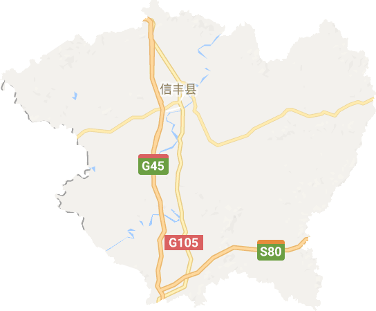 信丰县电子地图