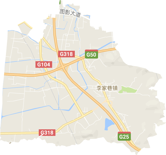 李家巷镇电子地图