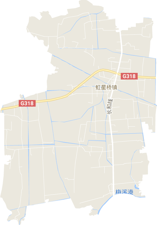 虹星桥镇电子地图