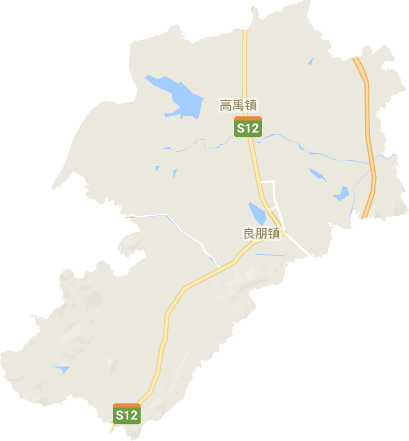 天子湖镇电子地图