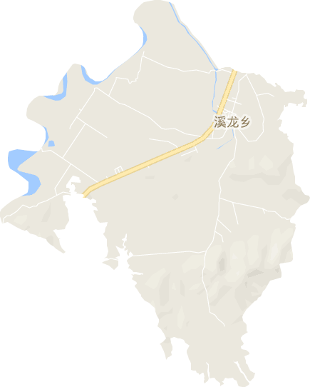 溪龙乡电子地图