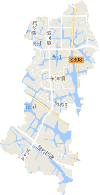 东浦镇电子地图