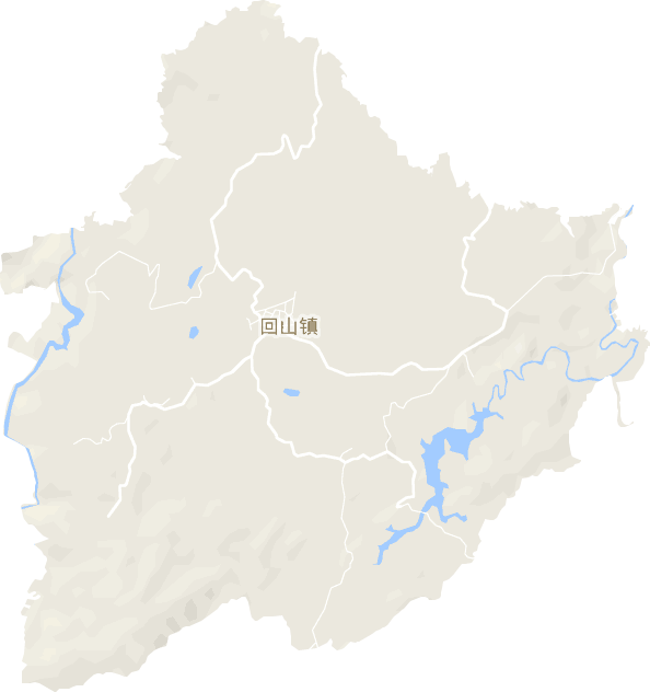 回山镇电子地图