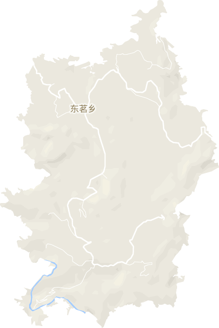东茗乡电子地图
