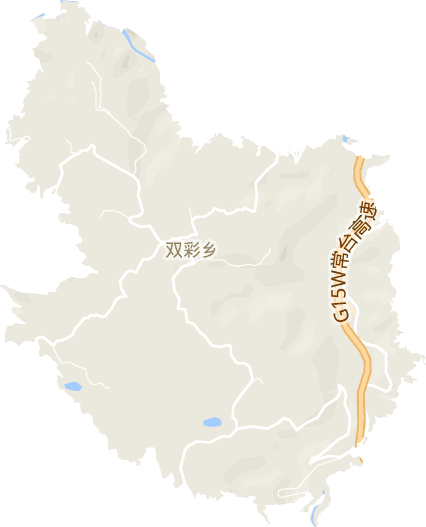 双彩乡电子地图