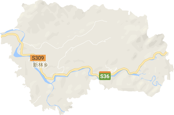 新林乡电子地图