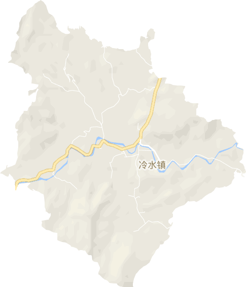 冷水镇电子地图