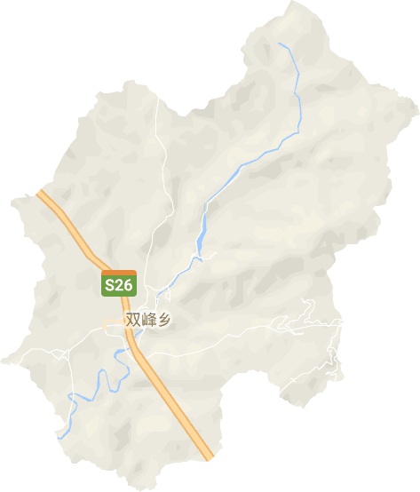 双峰乡电子地图