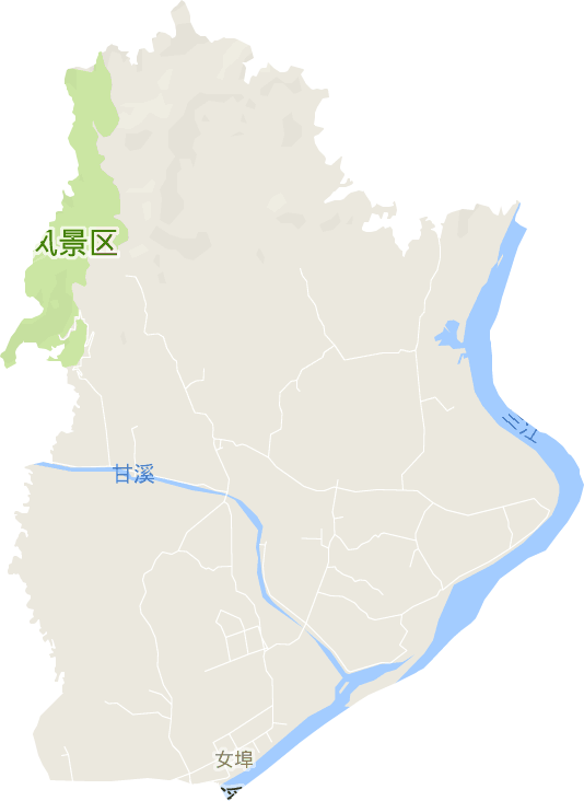女埠街道电子地图