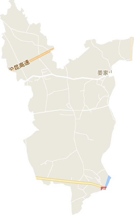 姜家山乡电子地图