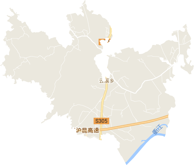 云溪乡电子地图
