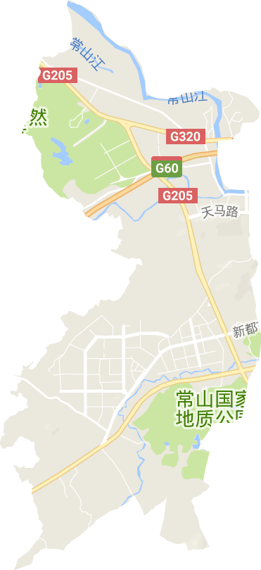 金川街道电子地图