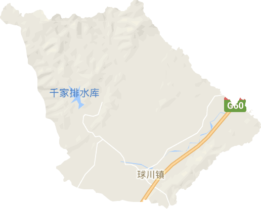 球川镇电子地图