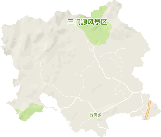 石佛乡电子地图