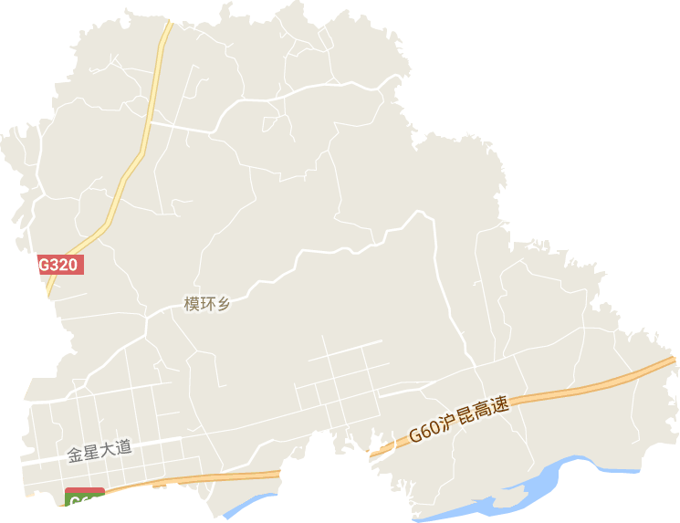 模环乡电子地图
