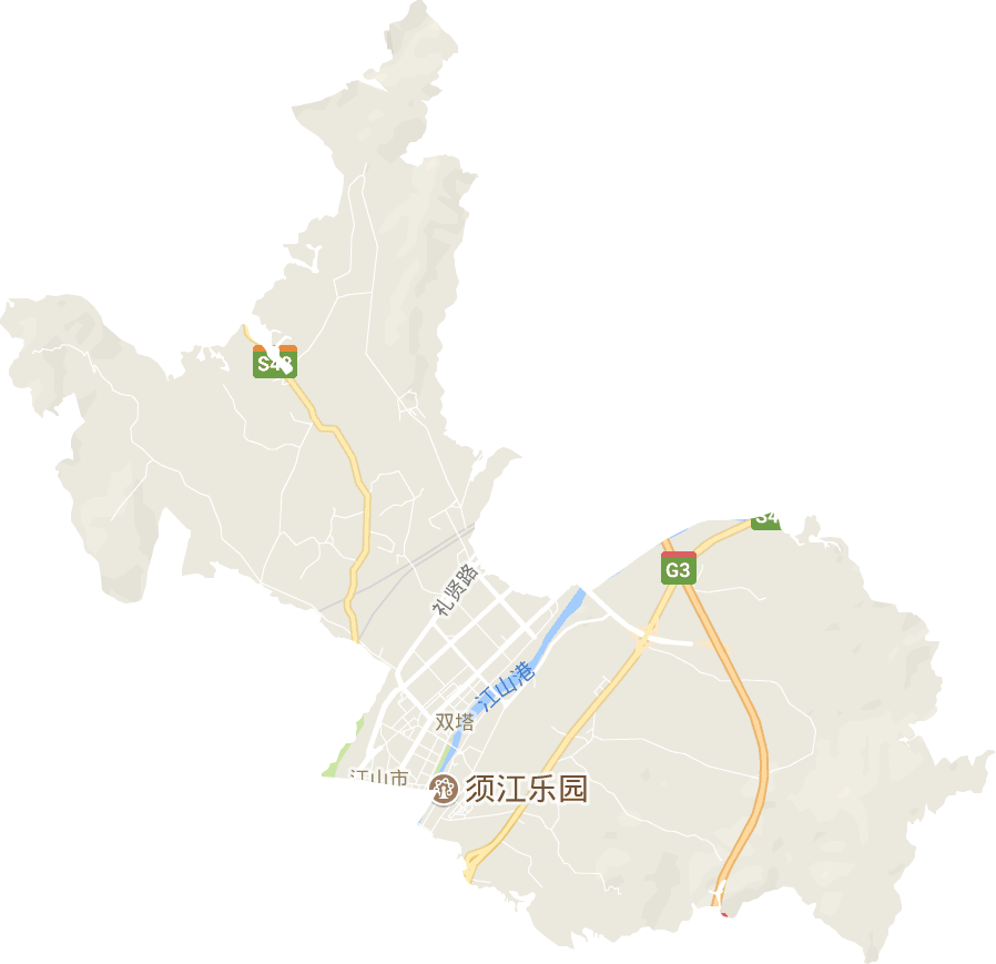 双塔街道电子地图