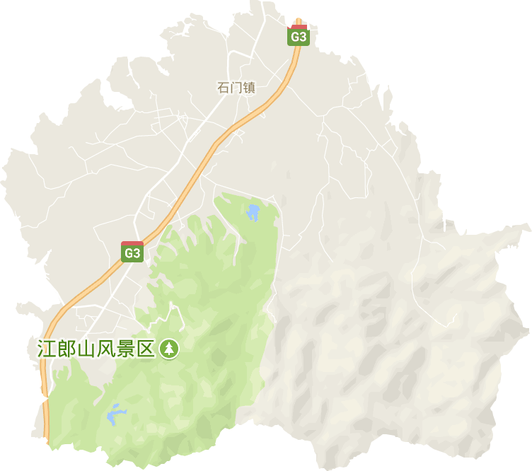 石门镇电子地图