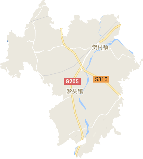 贺村镇电子地图