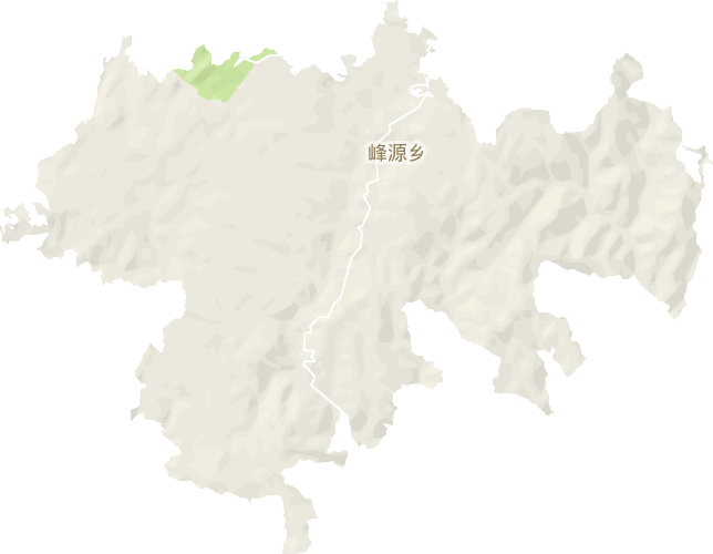 峰源乡电子地图