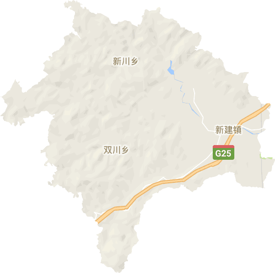 新建镇电子地图