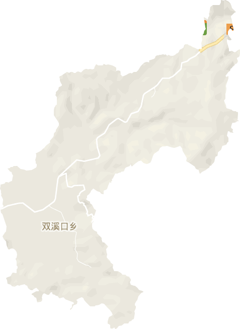 双溪口乡电子地图