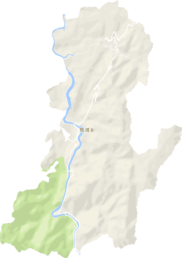 焦滩乡电子地图