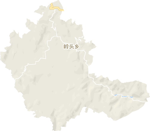 岭头乡电子地图