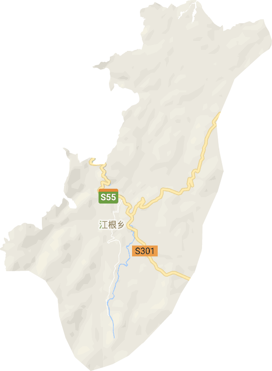 江根乡电子地图