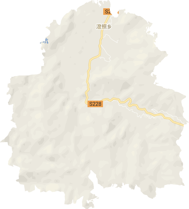 澄照乡电子地图