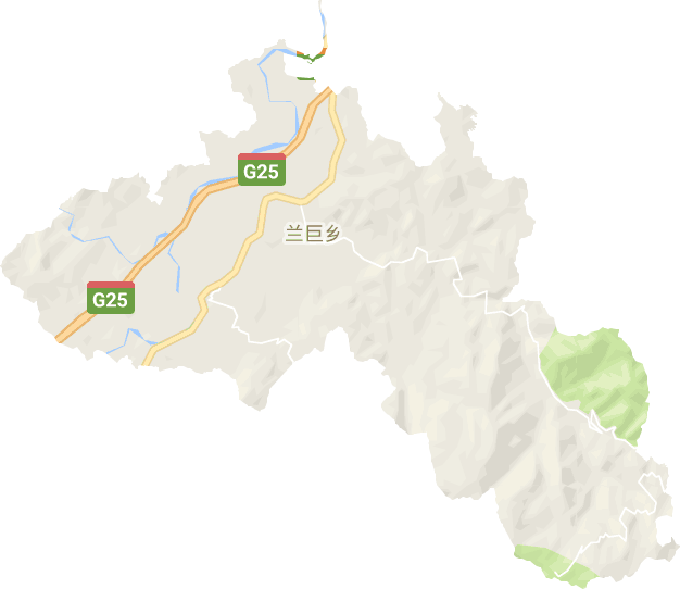 兰巨乡电子地图