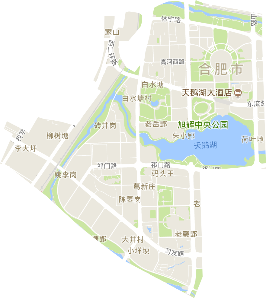 笔架山街道电子地图
