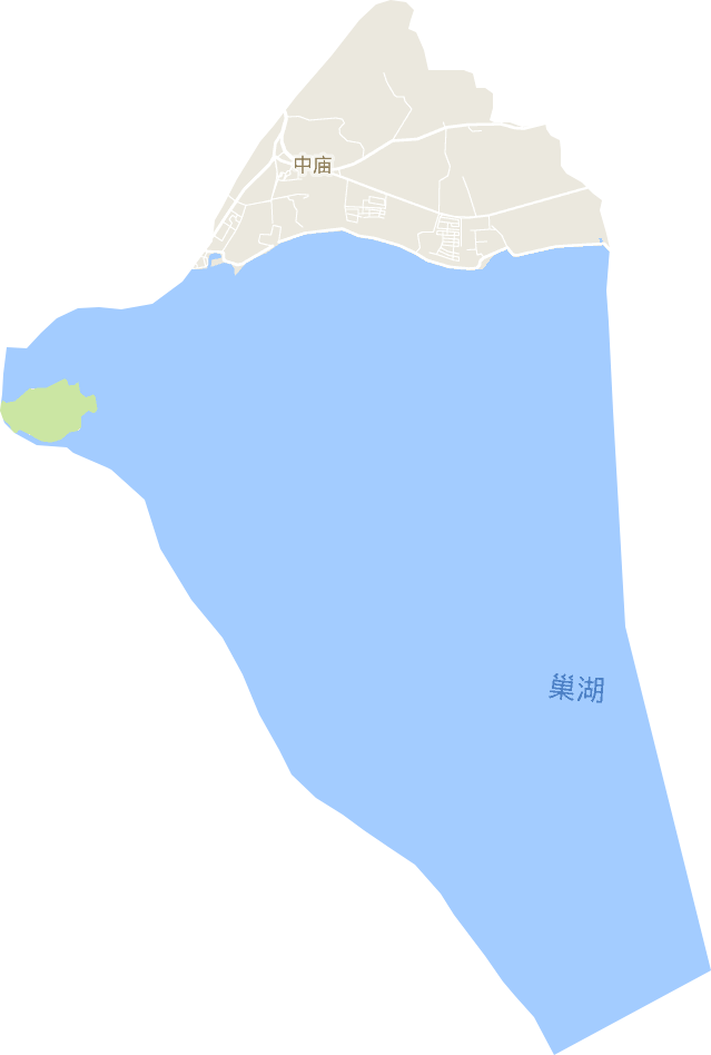 中庙街道电子地图