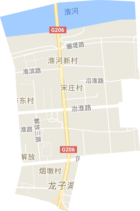 解放街道电子地图