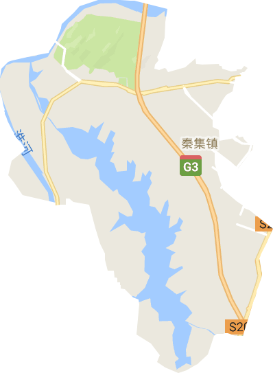秦集镇电子地图