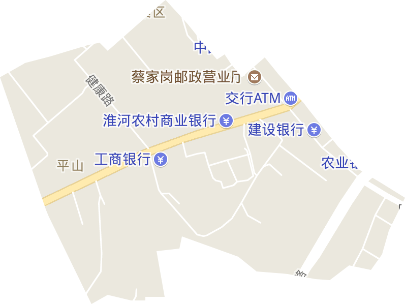 平山街道电子地图