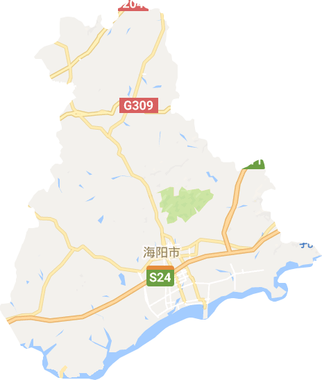 海阳市电子地图