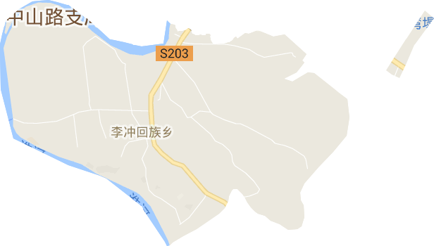 李冲回族乡电子地图