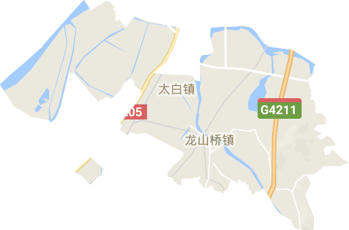 太白镇电子地图