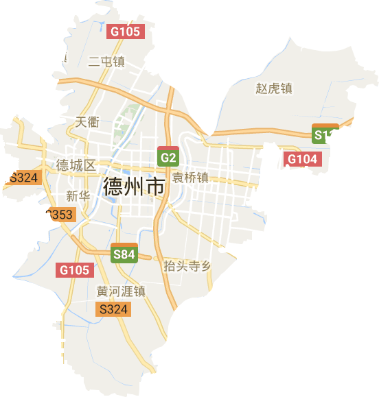 德城区电子地图