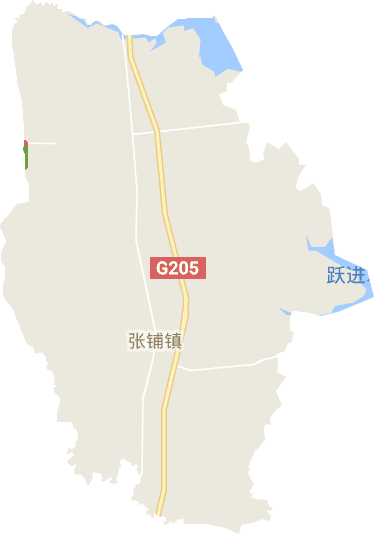 张铺镇电子地图