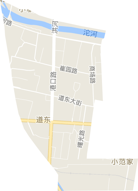 道东街道电子地图