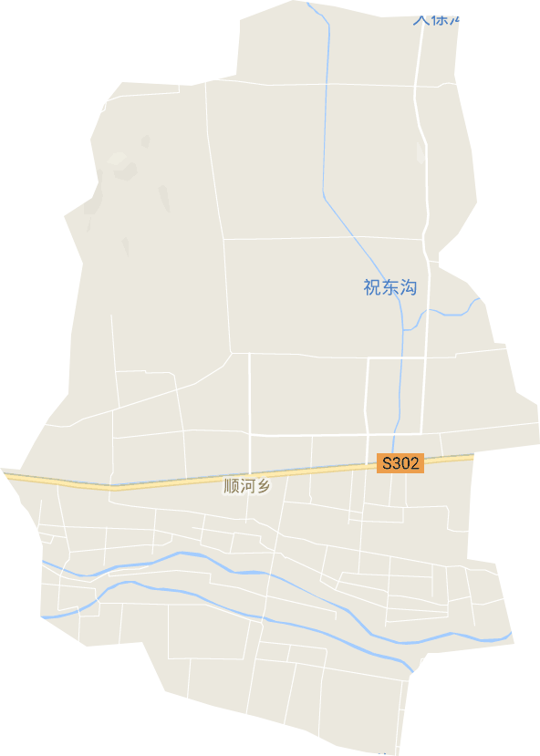 顺河乡电子地图