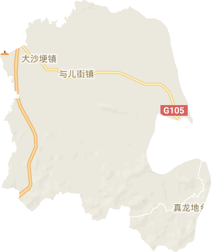 与儿街镇电子地图