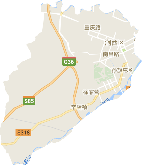 涧西区电子地图