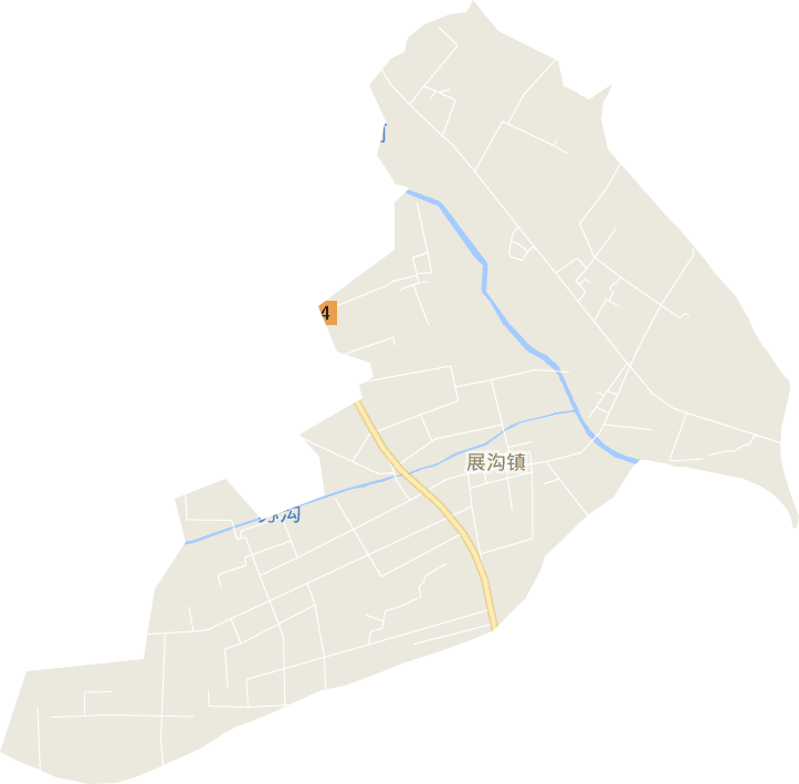 展沟镇电子地图