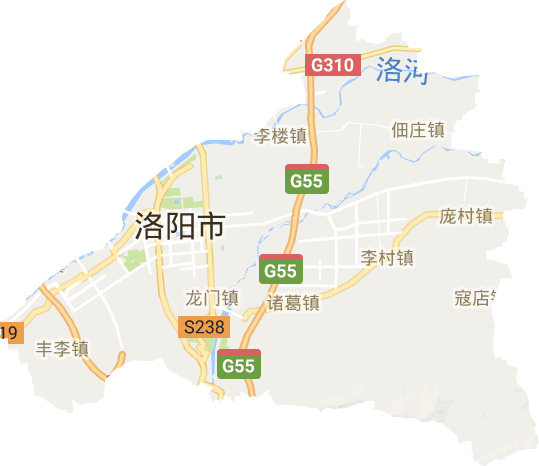 洛龙区电子地图