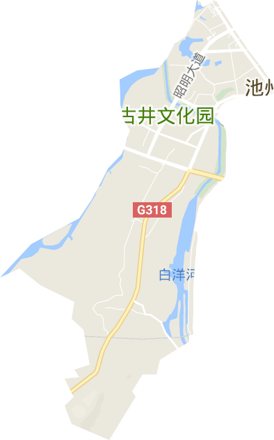 杏花村街道电子地图